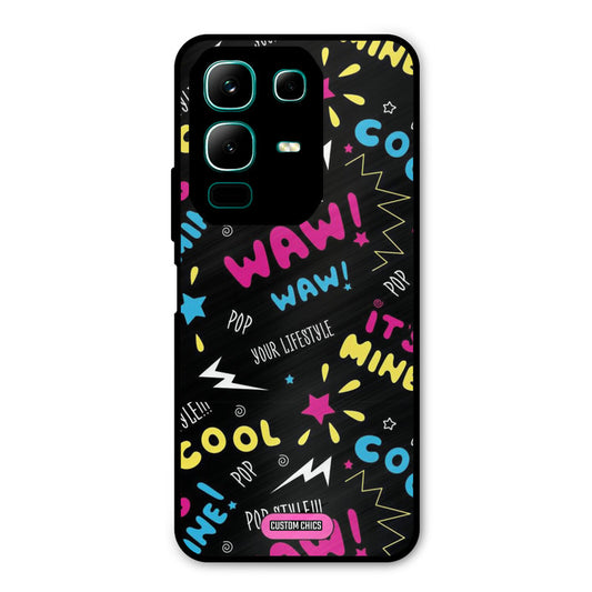 Paper Pop Infinix Note 50x Mobile Back Cover - Aesthetic PrintShield Case