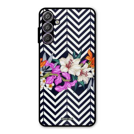 Pattern Flower Samsung Galaxy M15 Mobile Back Cover - Aesthetic PrintShield Case