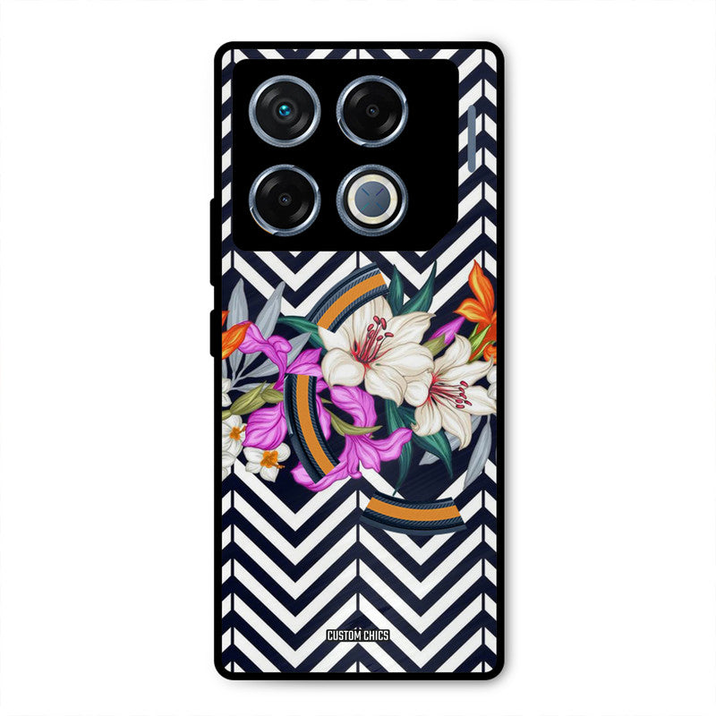 Pattern Flower Infinix GT 20 Pro Mobile Back Cover - Aesthetic PrintShield Case