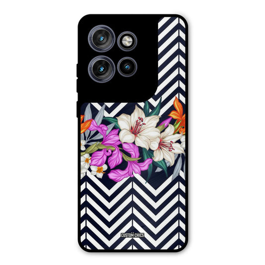 Pattern Flower Motorola Edge 50 Neo Mobile Back Cover - Aesthetic PrintShield Case