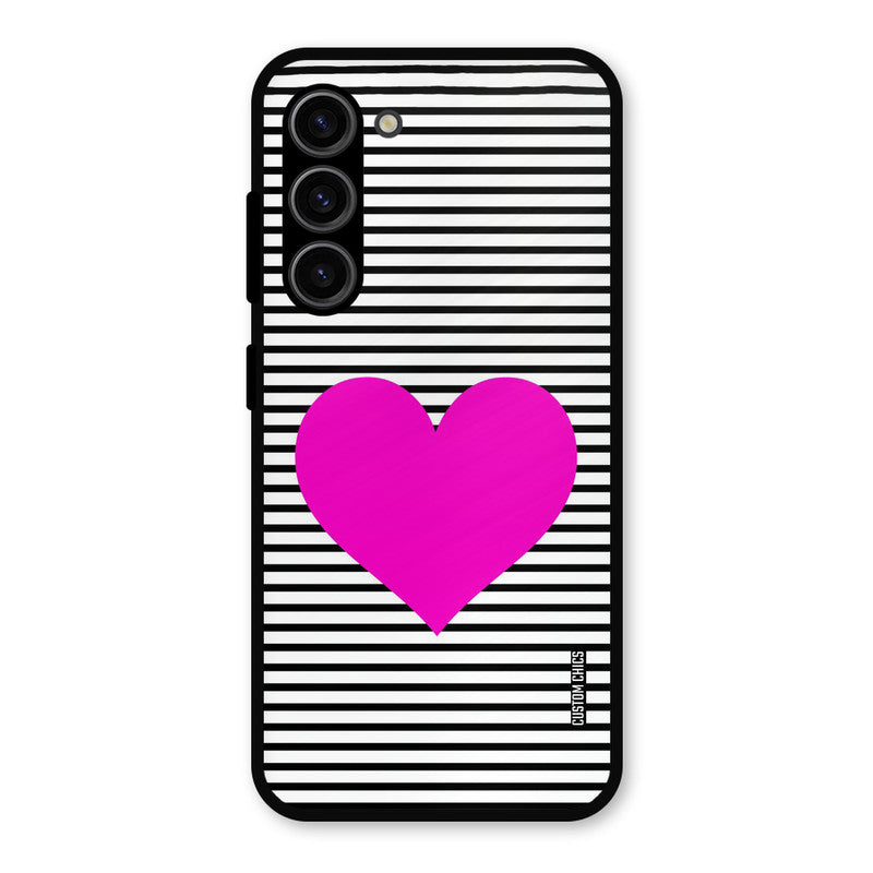Pattern heart Samsung Galaxy S23 Mobile Back Cover - Aesthetic PrintShield Case