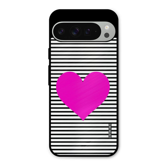 Pattern heart Google Pixel 9 Pro XL Mobile Back Cover - Aesthetic PrintShield Case