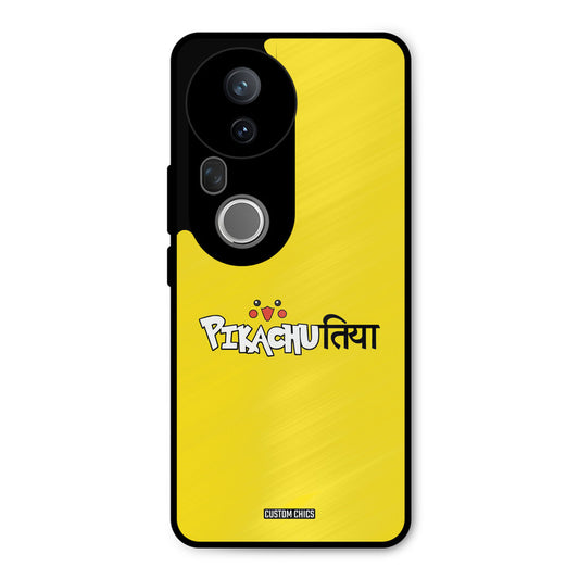 Pickachutiya Vivo T4 Ultra Mobile Back Cover - Typography PrintShield Case
