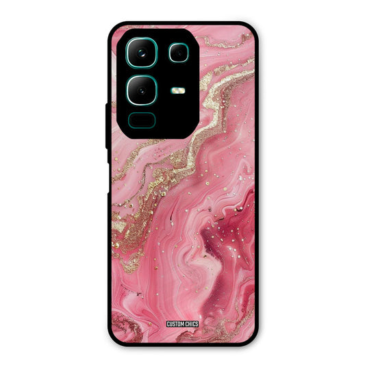 Pink Glitter Infinix Note 50x Mobile Back Cover - Aesthetic PrintShield Case