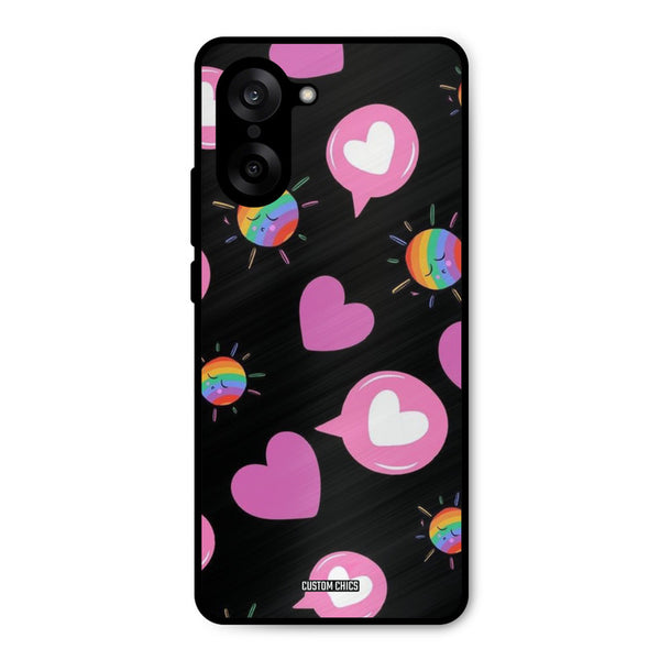 Pink Thoughts Oneplus Nord CE5 Mobile Back Cover - Aesthetic PrintShield Case