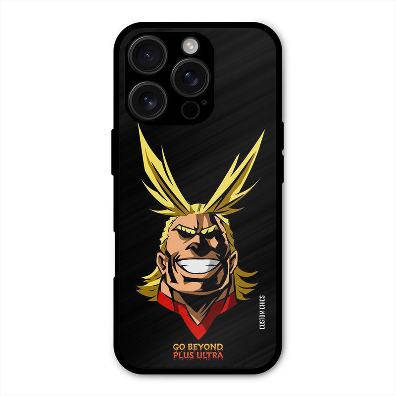 Plus Ultra iPhone 16 Pro Mobile Back Cover - Anime PrintShield Case