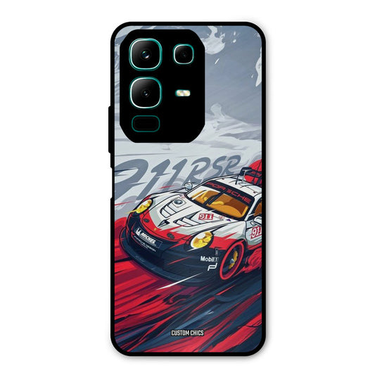 Porche Vector Infinix Note 50x Mobile Back Cover - Car&Bike PrintShield Case