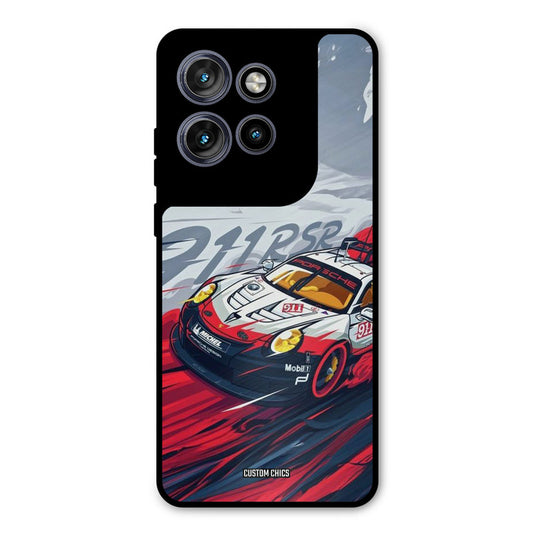 Porche Vector Motorola Edge 50 Neo Mobile Back Cover - Car&Bike PrintShield Case