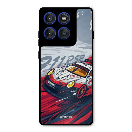 Porche Vector Motorola Edge 60 Pro Mobile Back Cover - Car&Bike PrintShield Case