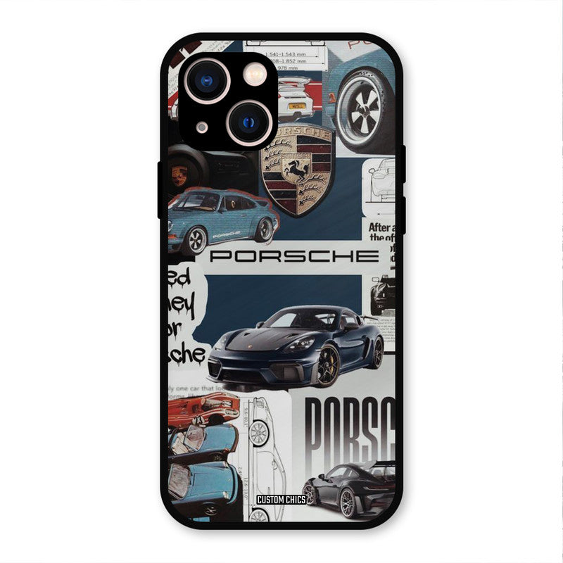 Porsche Group Art iPhone 13 Mobile Back Cover - Car&Bike PrintShield Case