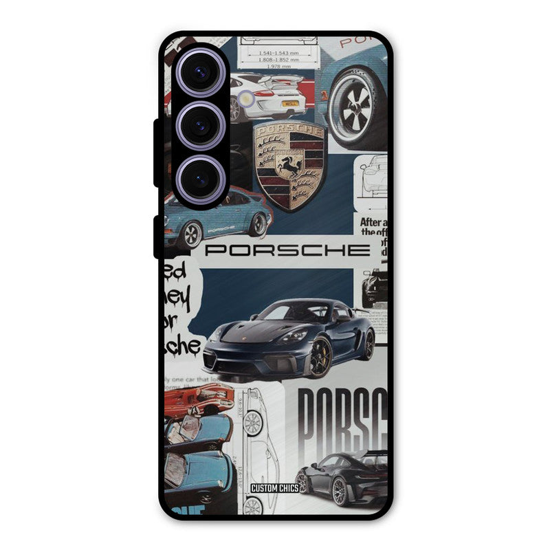 Porsche Group Art Samsung Galaxy S24 Mobile Back Cover - Car&Bike PrintShield Case