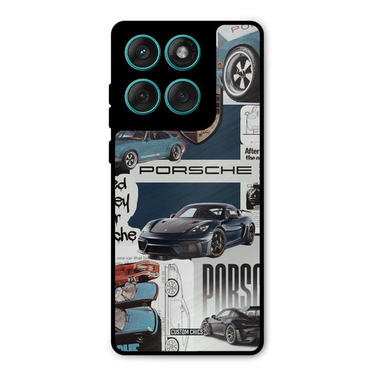 Porsche Group Art Motorola Edge 60 Fusion Mobile Back Cover - Car&Bike PrintShield Case