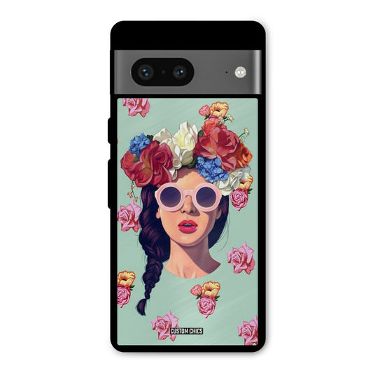 Pretty Girl Google Pixel 7 Mobile Back Cover - Cute PrintShield Case