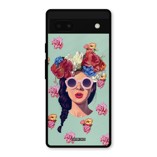Pretty Girl Google Pixel 6a Mobile Back Cover - Cute PrintShield Case