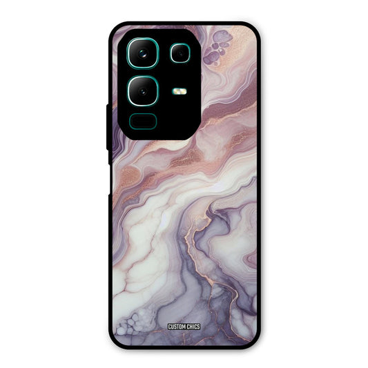 Purple Marble Infinix Note 50x Mobile Back Cover - Aesthetic PrintShield Case