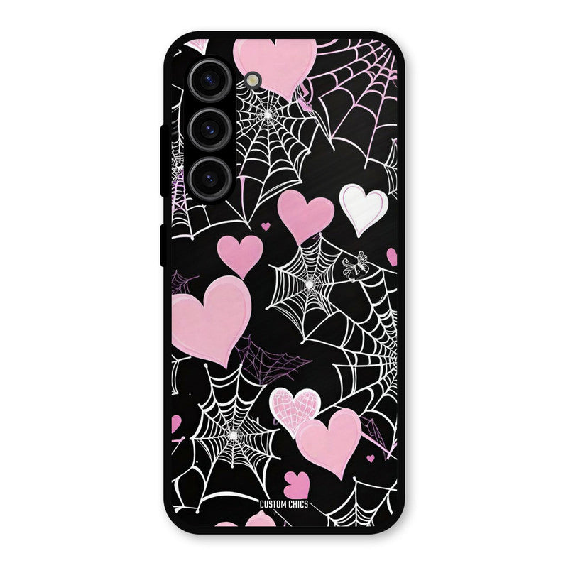 Purple Net Samsung Galaxy S23 Mobile Back Cover - Aesthetic PrintShield Case