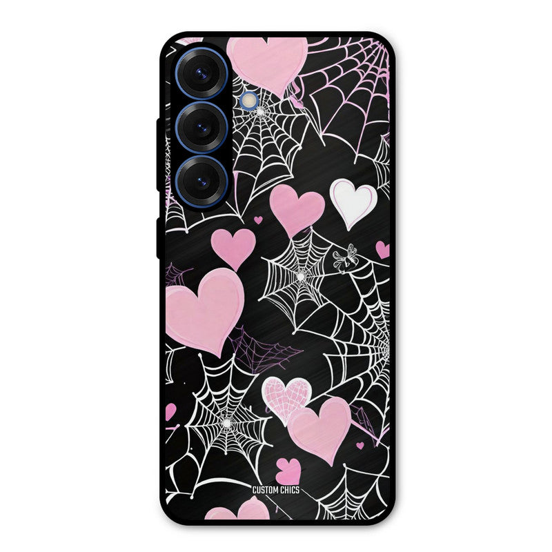 Purple Net Samsung Galaxy S25 Mobile Back Cover - Aesthetic PrintShield Case