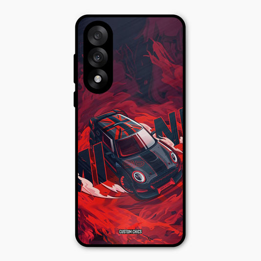 Red Black Cooper Oneplus Nord 5 Mobile Back Cover - Car&Bike PrintShield Case