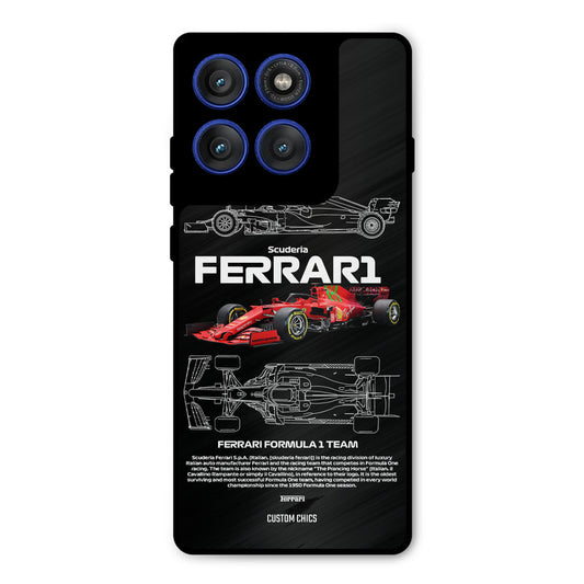 Red Formula Car Motorola Edge 60 Pro Mobile Back Cover - Car&Bike PrintShield Case
