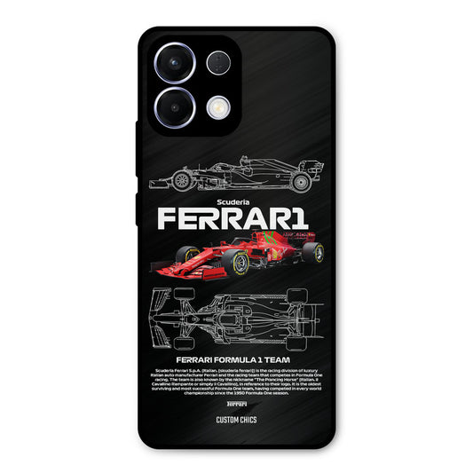 Red Formula Car Oppo K13 5G Mobile Back Cover - Car&Bike PrintShield Case