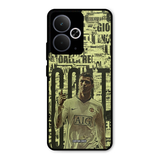 Retro Goat Art Realme 14T Mobile Back Cover - Sports PrintShield Case