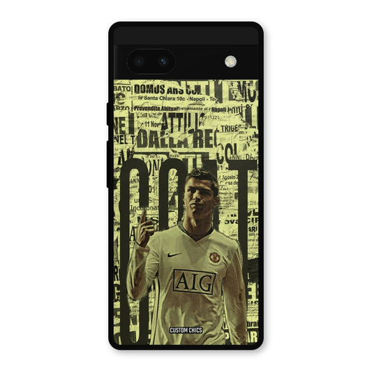 Retro Goat Art Google Pixel 6a Mobile Back Cover - Sports PrintShield Case