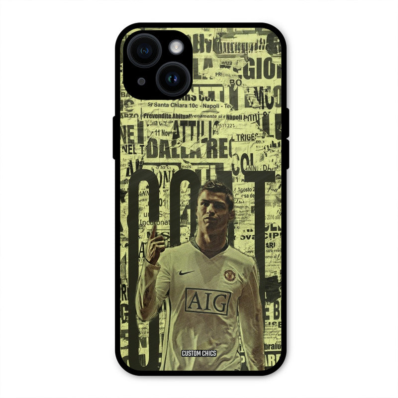 Retro Goat Art iPhone 14 Plus Mobile Back Cover - Sports PrintShield Case