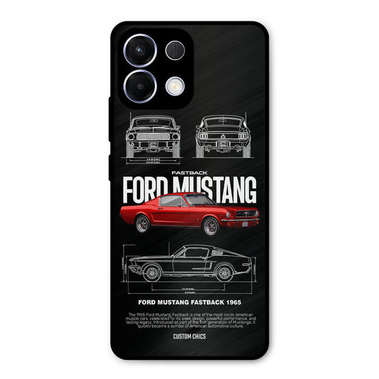 Retro Mustang Oppo K13 5G Mobile Back Cover - Car&Bike PrintShield Case