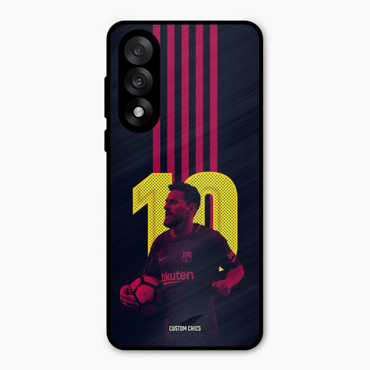 Retro Style Messi Oneplus Nord 5 Mobile Back Cover - Sports PrintShield Case