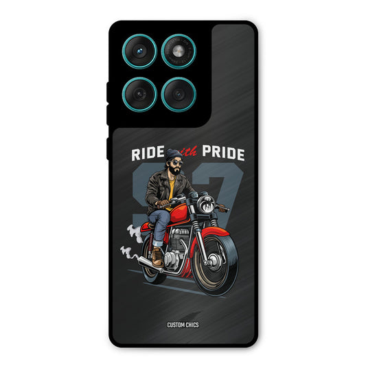 Ride With Pride Motorola Edge 60 Fusion Mobile Back Cover - Car&Bike PrintShield Case