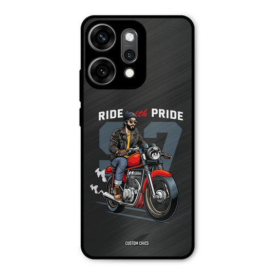 Ride With Pride Oppo Reno 14 Pro Mobile Back Cover - Car&Bike PrintShield Case