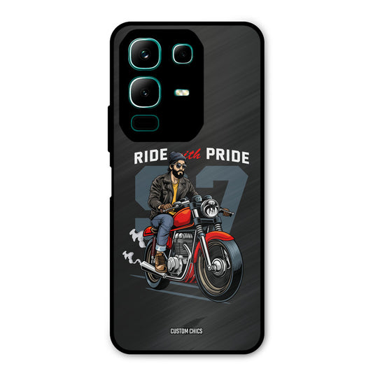 Ride With Pride Infinix Note 50x Mobile Back Cover - Car&Bike PrintShield Case