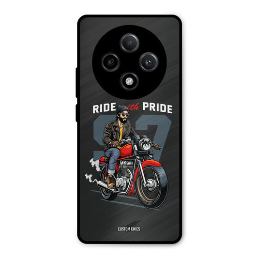 Ride With Pride Oppo F27 Pro Plus 5G Mobile Back Cover - Car&Bike PrintShield Case