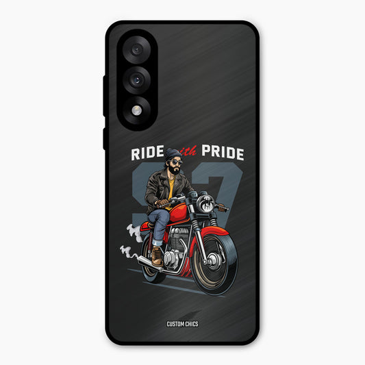 Ride With Pride Oneplus Nord 5 Mobile Back Cover - Car&Bike PrintShield Case