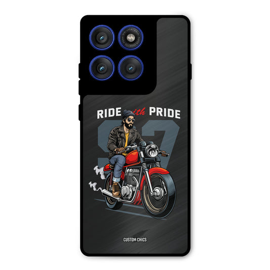 Ride With Pride Motorola Edge 60 Pro Mobile Back Cover - Car&Bike PrintShield Case