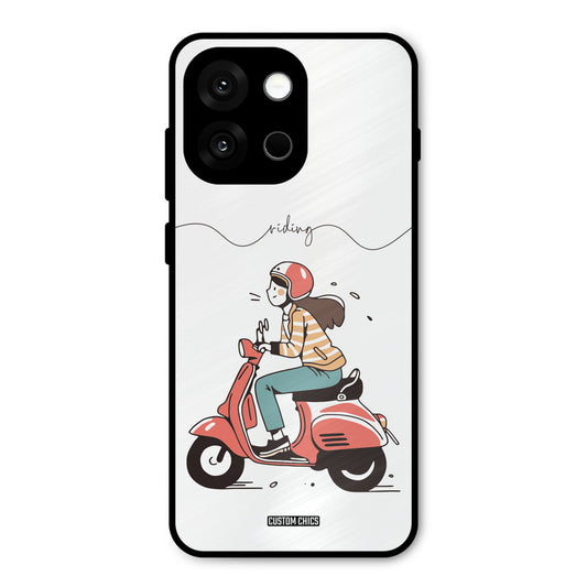Rider Girl Oneplus 13s Mobile Back Cover - Car&Bike PrintShield Case