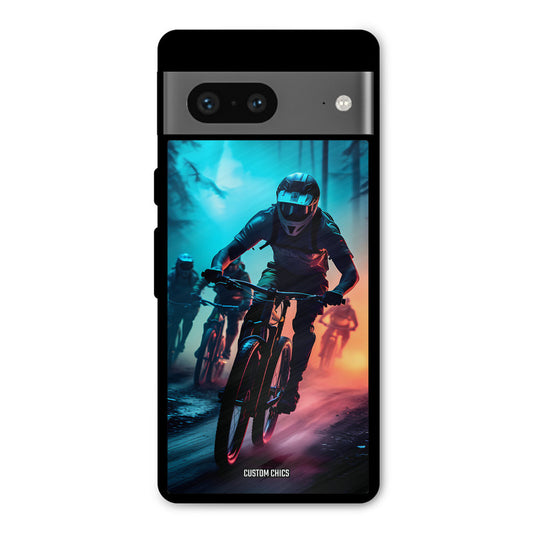 Rider Group Google Pixel 7 Mobile Back Cover - Car&Bike PrintShield Case