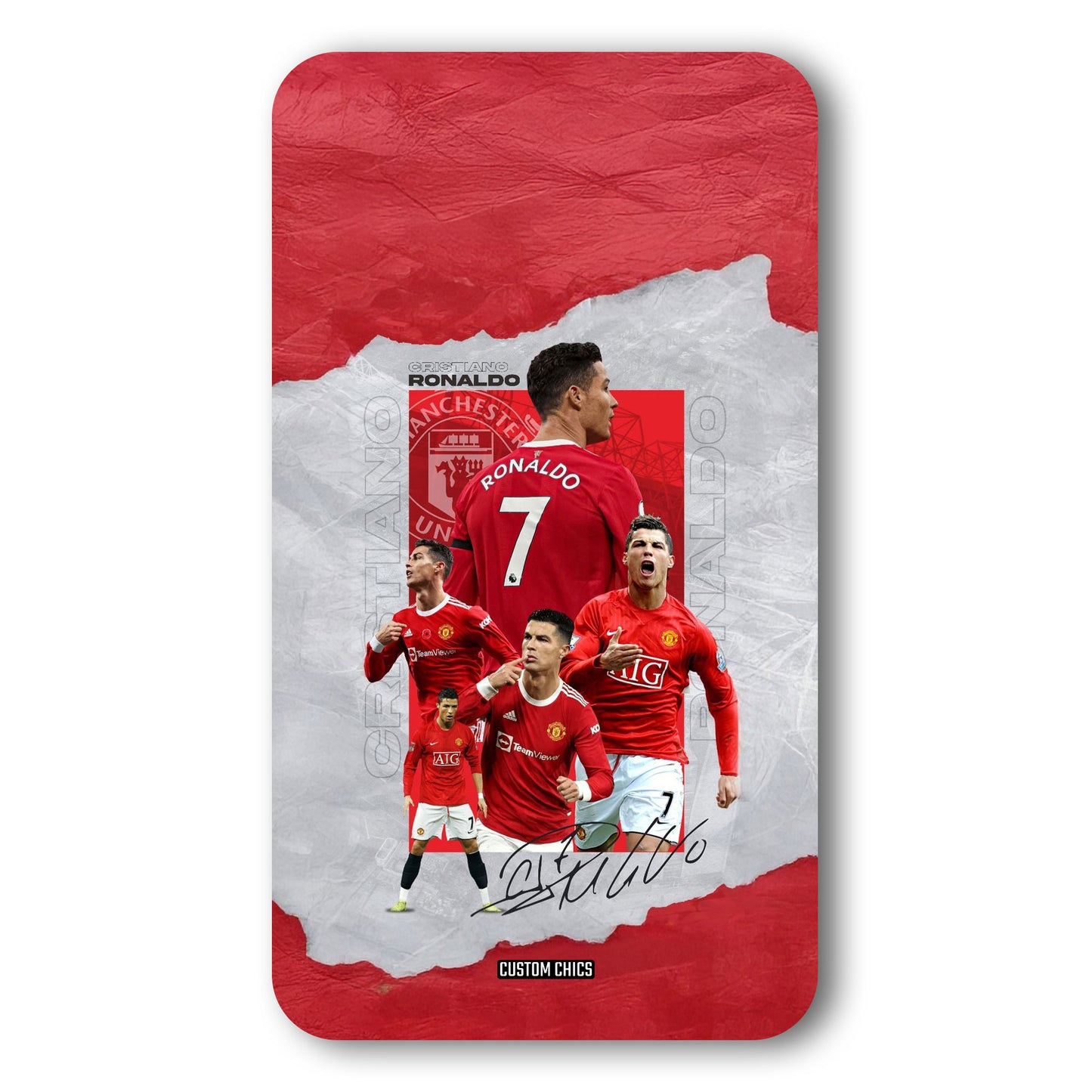 Ronaldo Autograph Case – Premium PrintShield Mobile Cover
