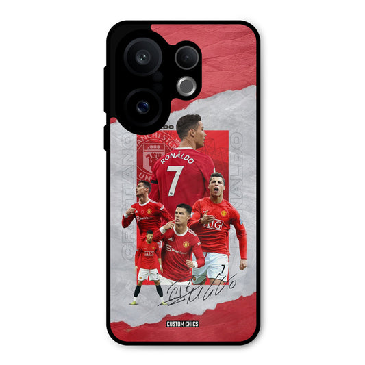 Ronaldo Autograph Vivo X200 FE Mobile Back Cover - Sports PrintShield Case