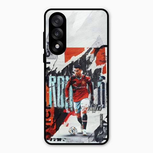 Ronaldo Paper Art Oneplus Nord 5 Mobile Back Cover - Sports PrintShield Case