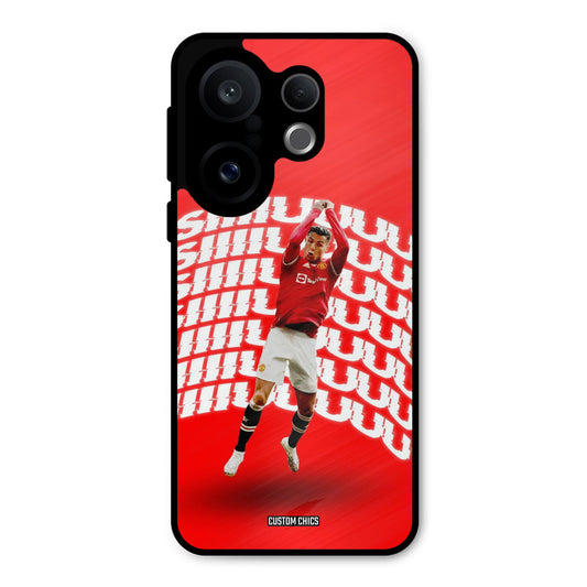 Ronaldo Shuuuuu Vivo X200 FE Mobile Back Cover - Sports PrintShield Case