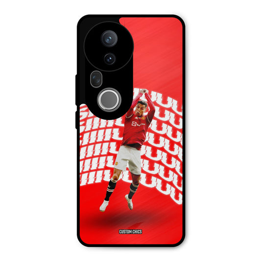 Ronaldo Shuuuuu Vivo T4 Ultra Mobile Back Cover - Sports PrintShield Case