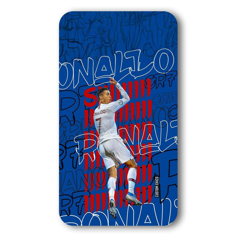 Ronaldo Typography Case – Premium PrintShield Mobile Cover