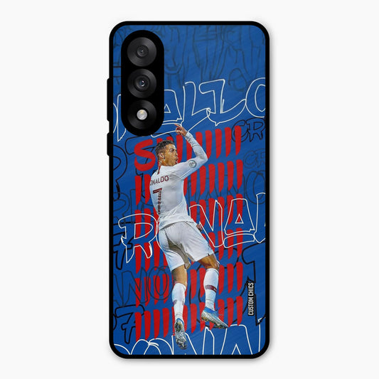 Ronaldo Typography Oneplus Nord 5 Mobile Back Cover - Sports PrintShield Case
