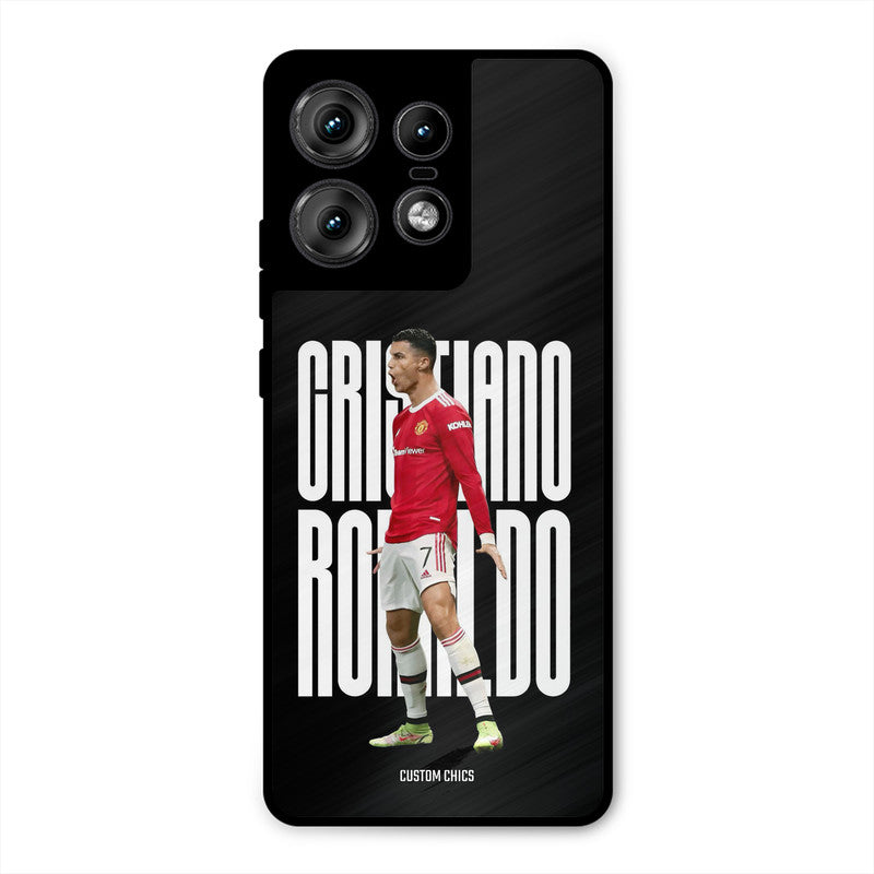Ronaldo Motorola Edge 50 Pro Mobile Back Cover - Sports PrintShield Case