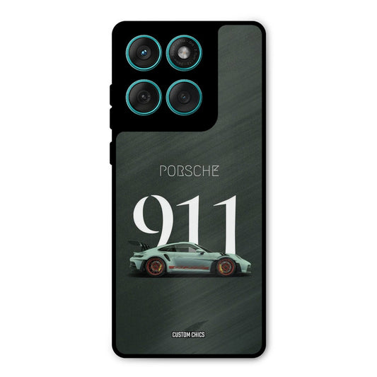 Royal Porsche Motorola Edge 60 Fusion Mobile Back Cover - Car&Bike PrintShield Case