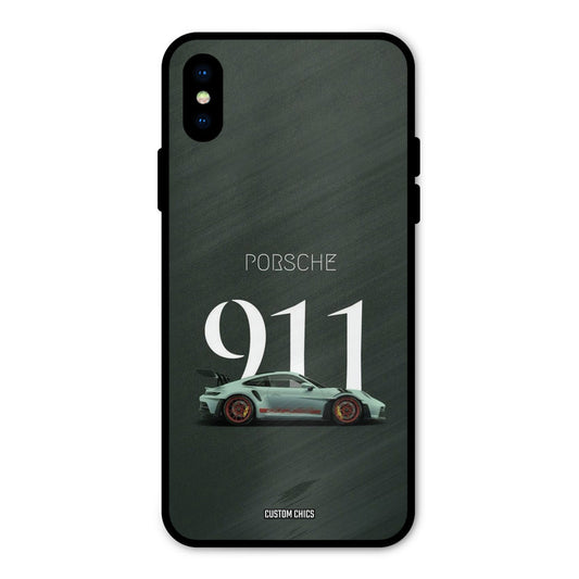 Royal Porsche iPhone XS Mobile Back Cover - Car&Bike PrintShield Case