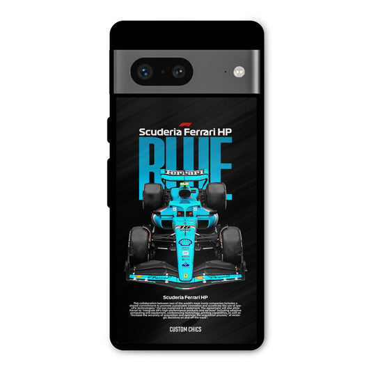 SCUDERIA FERRARI Google Pixel 7 Mobile Back Cover - Car&Bike PrintShield Case