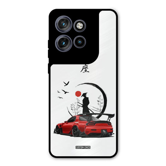 Samurai Car Motorola Edge 50 Neo Mobile Back Cover - Car&Bike PrintShield Case