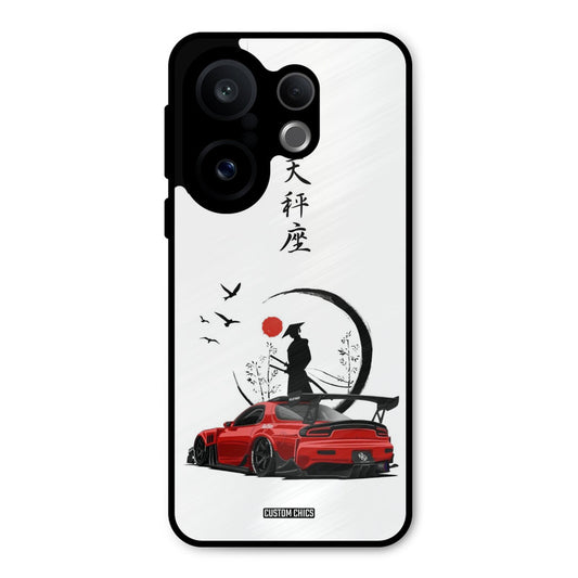 Samurai Car Vivo X200 FE Mobile Back Cover - Car&Bike PrintShield Case